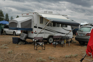 expandable hybrid travel trailer