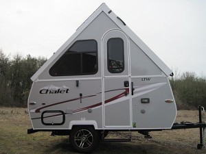 chalet a-frame trailer